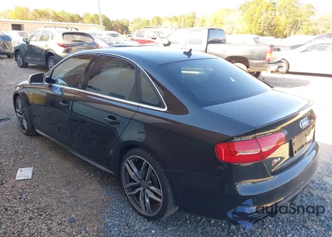 2013 Audi S4 3.0T Premium Plus from USA, damaged, VIN WAUBGAFL2DA129852